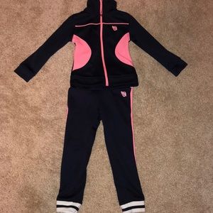 Osh Kosh toddler girl tracksuit